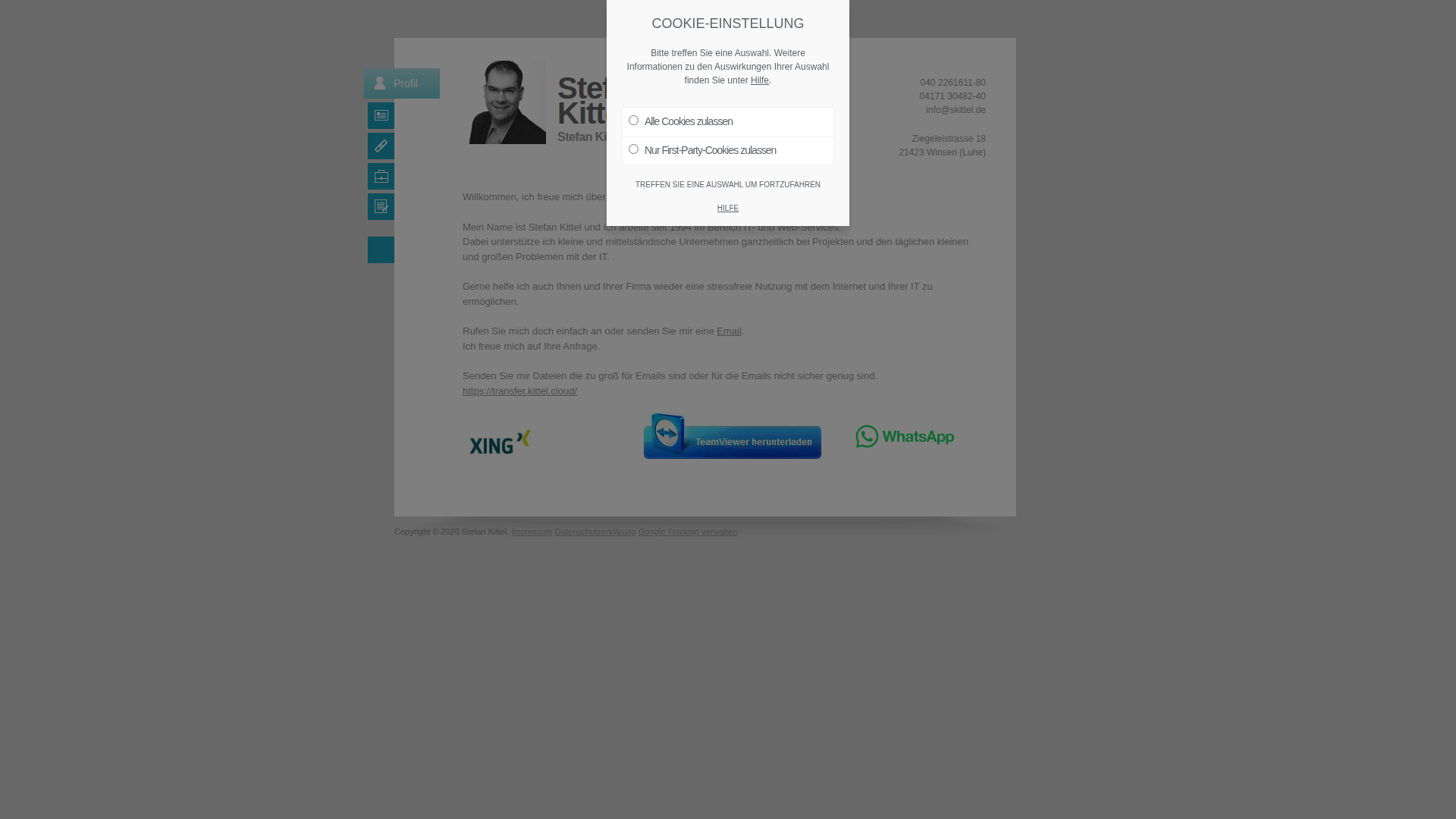 Schreibtisch: SK Homepage